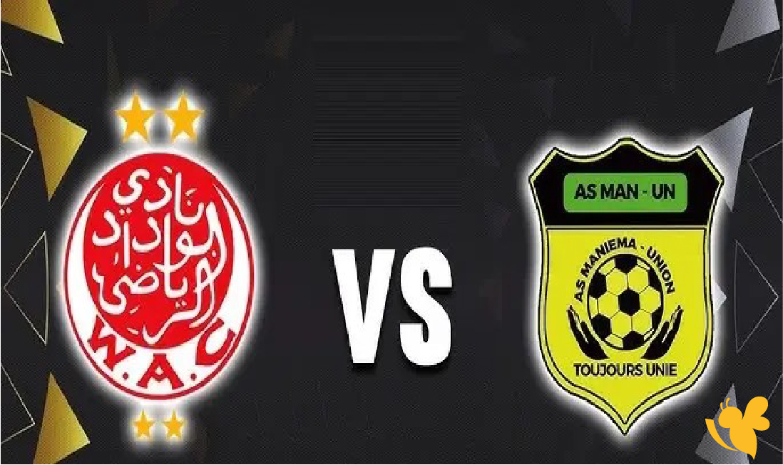 استعدوا البث المباشر لمباراة مانيما يونيون ضد الوداد الرياضي في كأس الكونفيدرالية اليوم