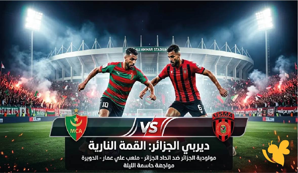 Yalla Kora&nbsp;مشاهدة مباراة مولودية الجزائر ضد اتحاد العاصمة اليوم في الدوري الجزائري&nbsp;