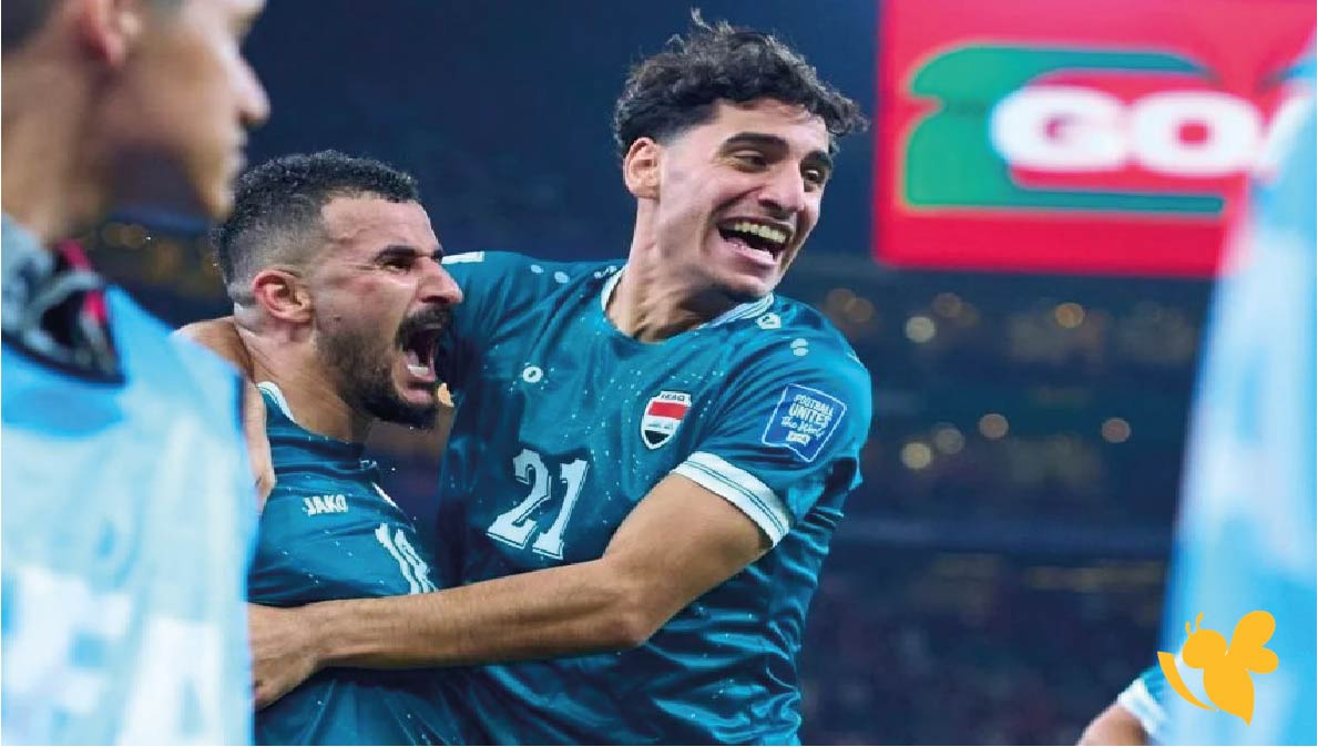العراق يتأهل رسميًا إلى كأس العالم 2026 بعد 40 عامًا من الانتظار العراق يتأهل رسميًا إلى كأس العالم 2026 بعد 40 عامًا من الانتظار