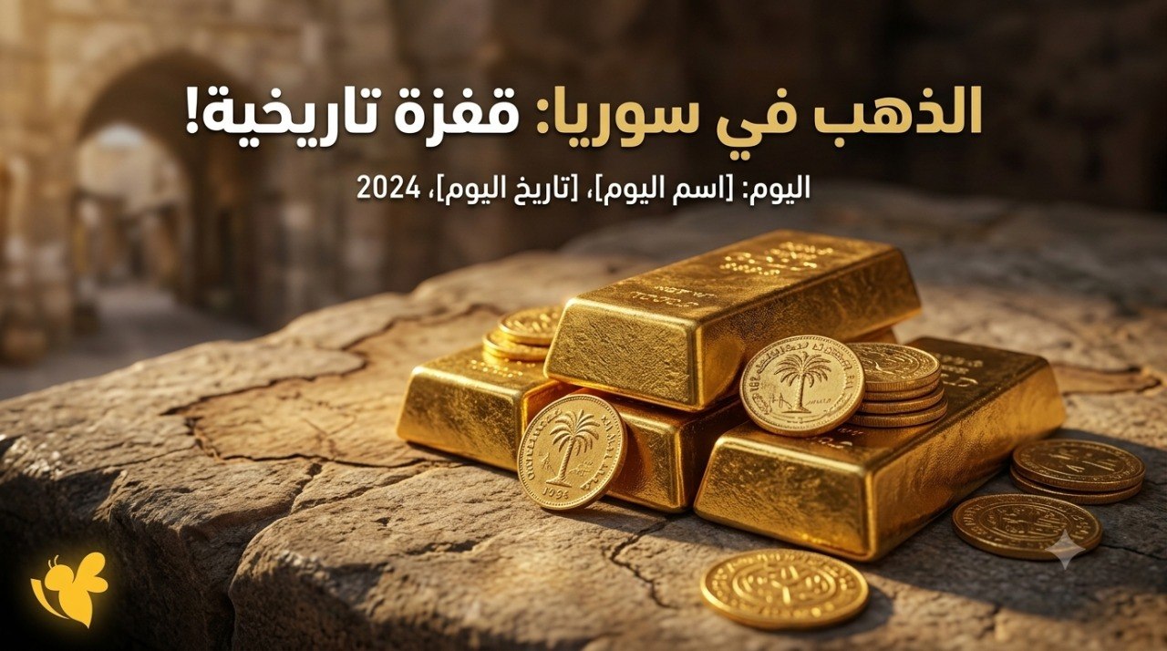 كم بلغ سعر الذهب عيار 21 في سوريا اليوم؟ تعرف على التفاصيل