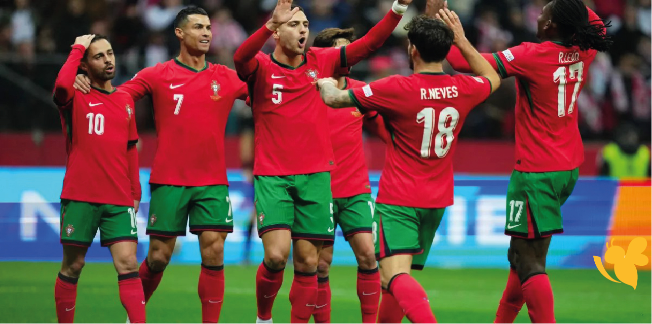 موعد مباراة الدنمارك والبرتغال اليوم 1 أكتوبر 2026 في دوري الأمم الأوروبية والقنوات الناقلة
