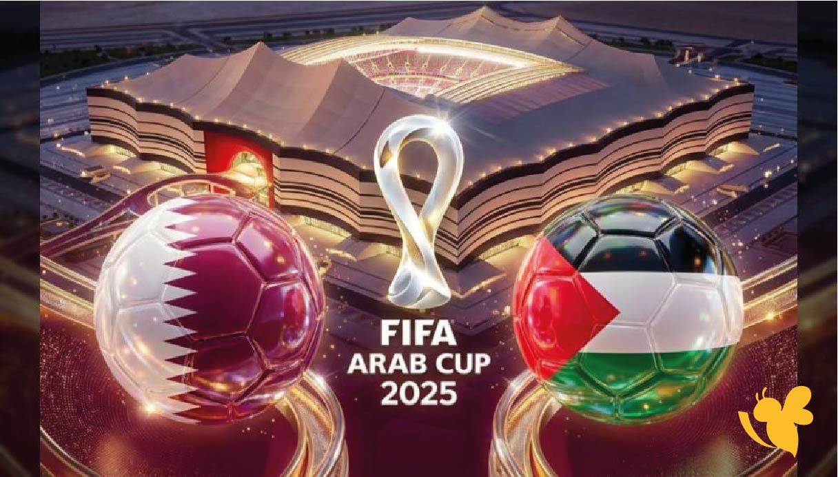 شاهدوا&nbsp;البث المباشر لمباراة قطر ضد فلسطين في كأس العرب 2025 اليوم&nbsp;