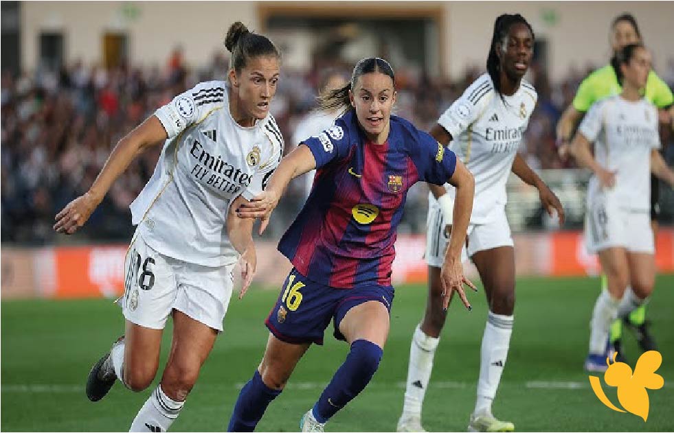 مباراة برشلونة ضد ريال مدريد للسيدات في دوري أبطال أوروبا 2025/2026 &ndash; التفاصيل الكاملة