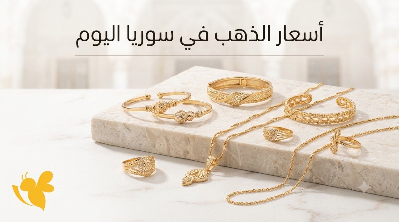 عيار 21 في سوريا اليوم.. تعرف على أحدث أسعار الذهب الخميس عيار 21 في سوريا اليوم.. تعرف على أحدث أسعار الذهب الخميس