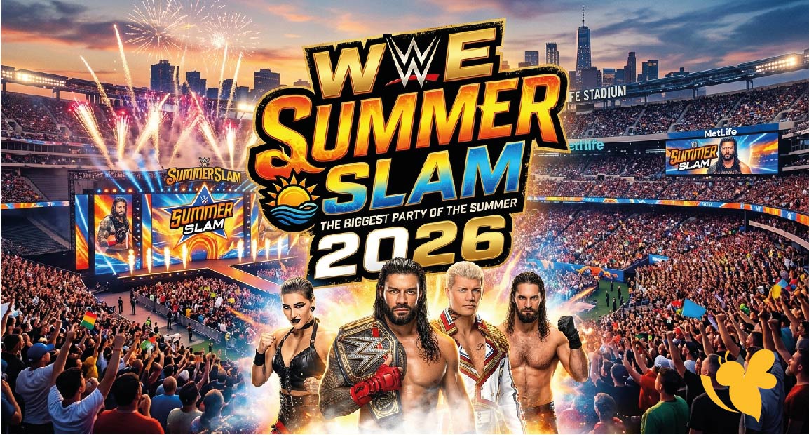 بث مباشرالان WWE SummerSlam 2026.. رابط مشاهدة الليلة الأولى وأبرز النزالات