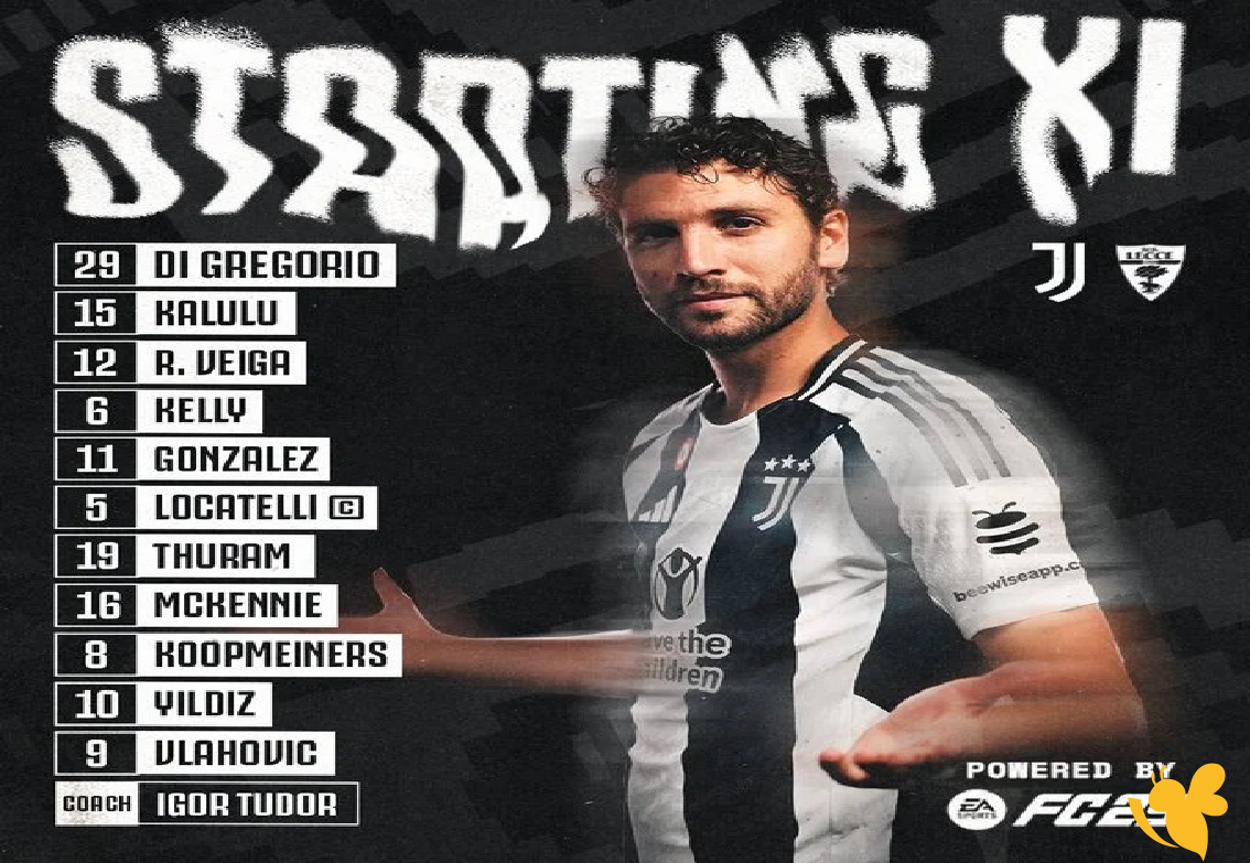 شاهد الآن: مباراة يوفنتوس ضد ليتشي في الدوري الإيطالي​​​​​​​ تابعها بدون تشفير