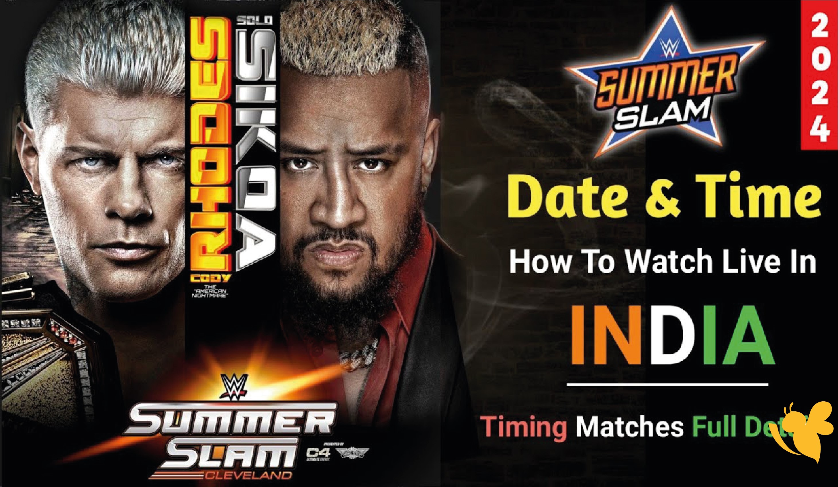 LIVE الآن | عرض SummerSlam 2026 الليلة الثانية&nbsp;رومان رينز ضد سيث رولينز ومواجهات على الألقاب​​​​​​​