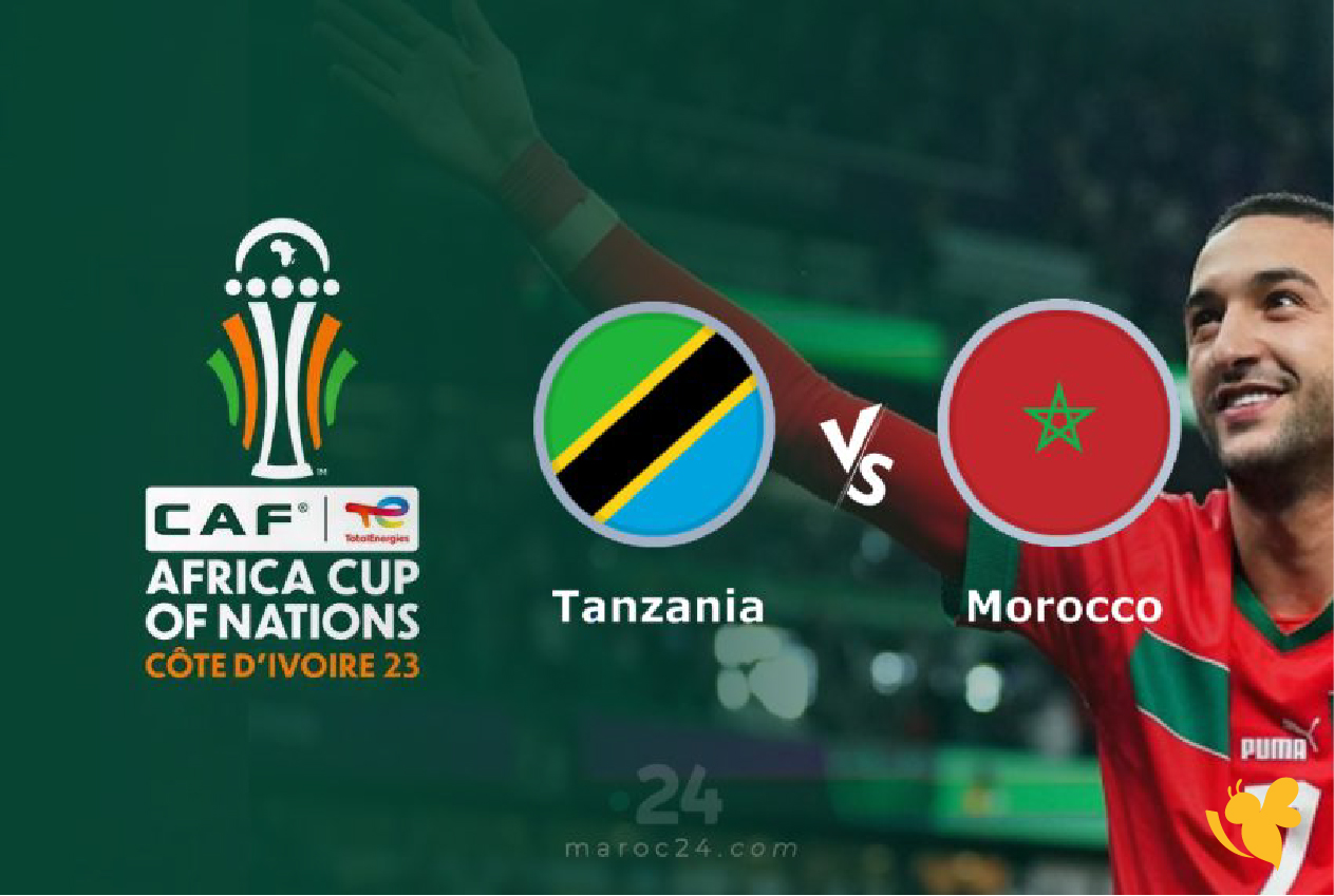 live online شاهد مباراة المغرب ضد تنزانيا في كأس أمم أفريقيا 2026