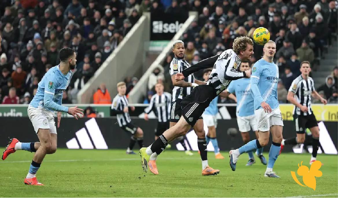 بث مباشر لمباراة مانشستر سيتي ضد نيوكاسل يونايتد في كأس الرابطة الإنجليزية عبرYalla Shoot