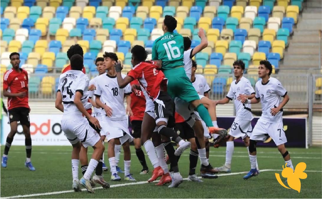 تابع مباراة مصر ضد الجزائر للناشئين اليوم الأحد 5 أبريل 2026 على أون تايم سبورتس