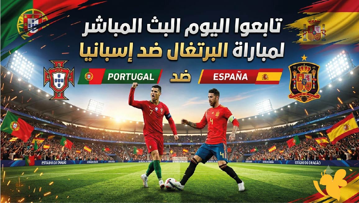 تابعوا اليوم البث المباشر لمباراة البرتغال ضد إسبانيا في كأس العالم 2026 عبرYalla Live