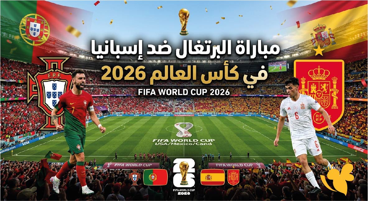مواجهة نارية: موعد مباراة البرتغال ضد إسبانيا اليوم في كأس العالم 2026