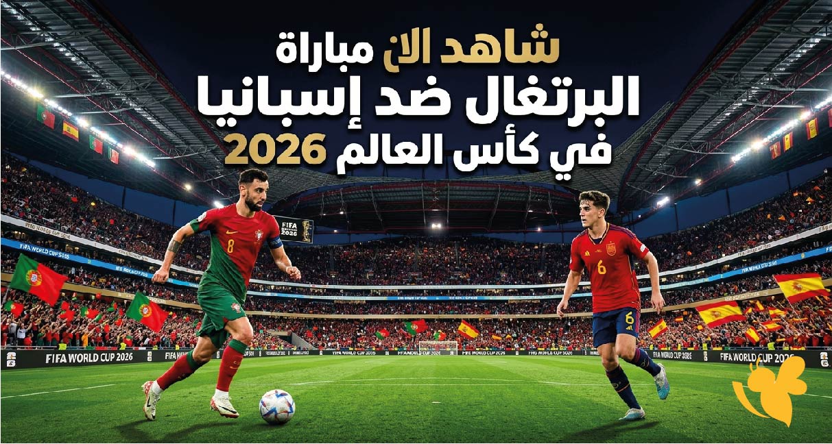 شاهد الان مباراة البرتغال ضد إسبانيا في كأس العالم 2026 عبرYalla Shoot شاهد الان مباراة البرتغال ضد إسبانيا في كأس العالم 2026 عبرYalla Shoot