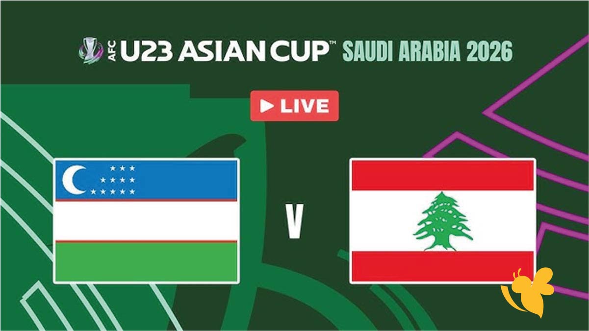 تفاصيل مباراة لبنان وأوزبكستان في كأس آسيا تحت 23 سنة .. الموعد والقنوات الناقلة تفاصيل مباراة لبنان وأوزبكستان في كأس آسيا تحت 23 سنة .. الموعد والقنوات الناقلة