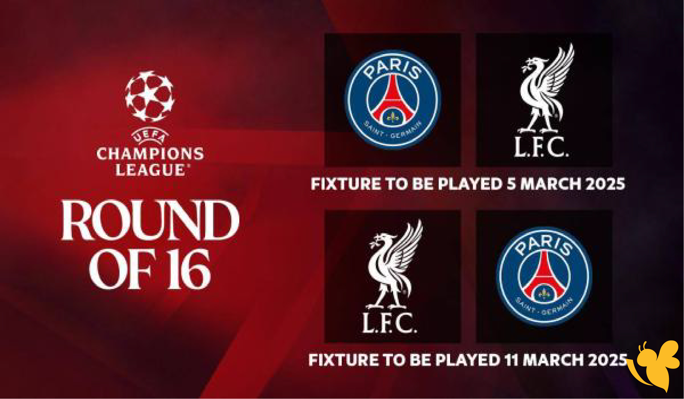 القنوات الناقلة لمباراة باريس سان جيرمان ضد ليفربول ذهاب ربع نهائي دوري أبطال أوروبا