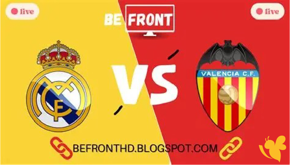 &nbsp;الان تابع مباشر لمشاهدة مباراة ريال مدريد وفالنسيا اليوم في&nbsp; الدوري الإسباني&nbsp;