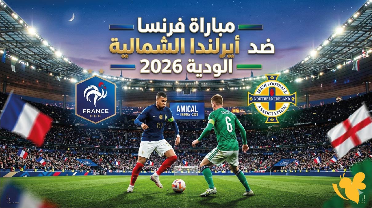 تفاصيل مباراة فرنسا ضد أيرلندا الشمالية الودية 2026 الموعد والقنوات الناقلة