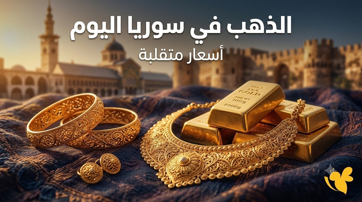 هل ارتفع الذهب في سوريا اليوم؟ تعرف على سعر عيار 21 و18