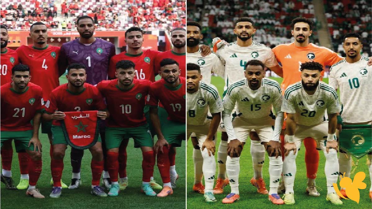 مشاهدة مباراة المغرب ضد السعودية في كأس العرب بث مباشر باعلى جودة&nbsp;