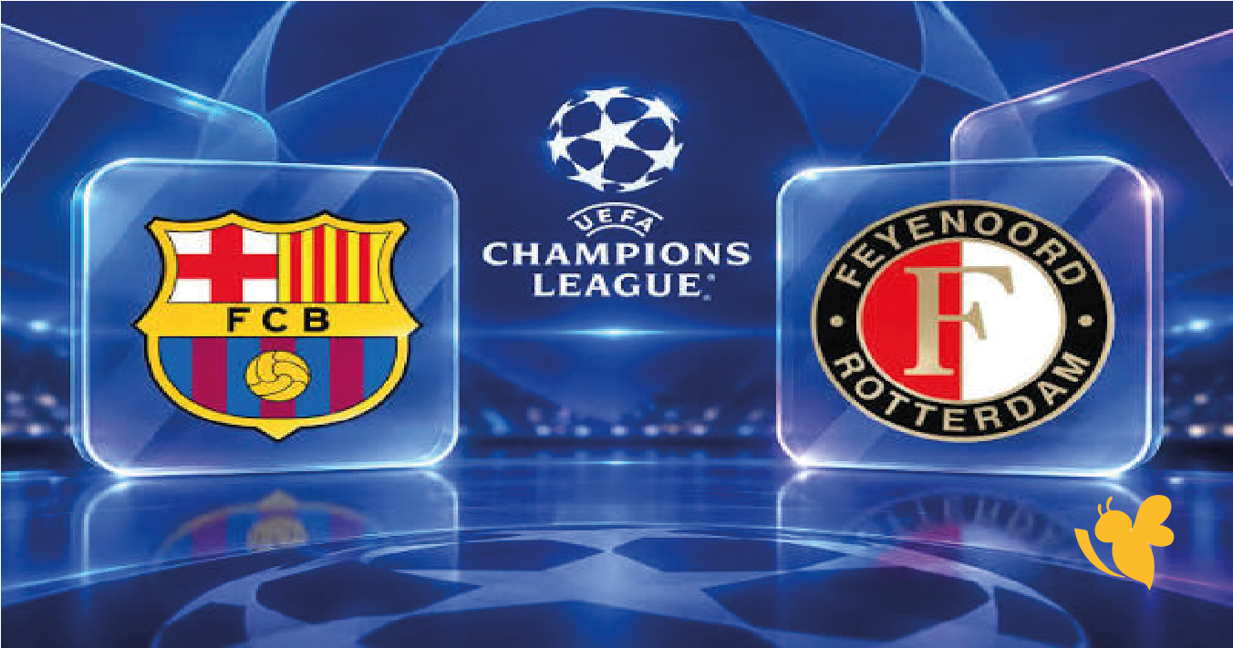 برشلونة ضد فينورد بث مباشر اليوم.. الموعد والقنوات الناقلة في دوري أبطال أوروبا​​​​​​​