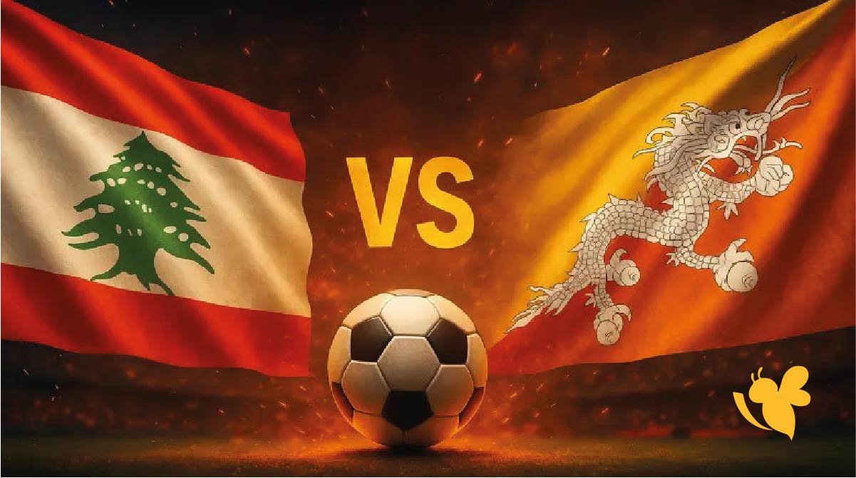 البث المباشر لمباراة لبنان ضد بوتان في تصفيات آسيا 2027 اليوم الخميس 9 اكتوبر&nbsp;