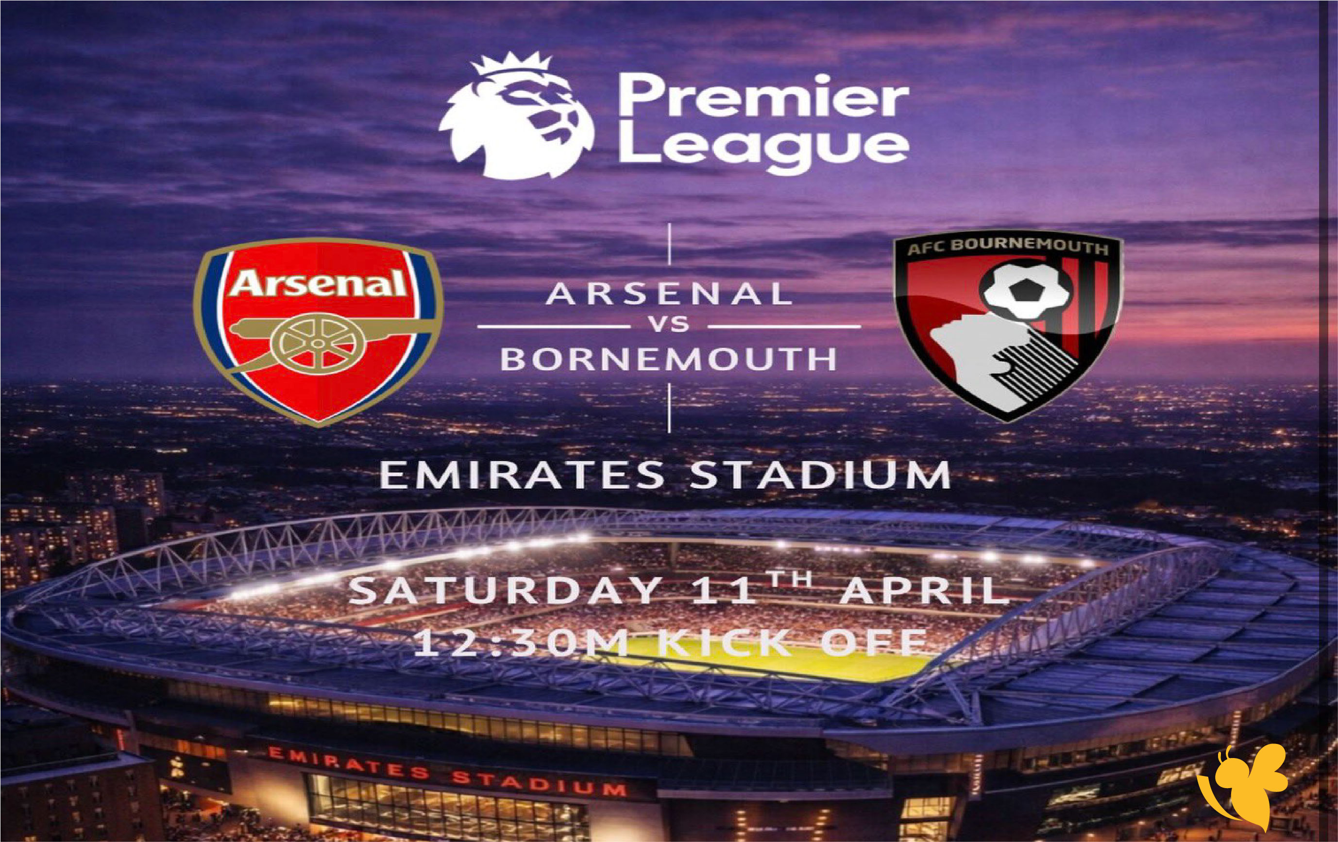 ابرز تفاصيل موعد مباراة آرسنال ضد بورنموث في الدوري الإنجليزي الممتاز 2026 ابرز تفاصيل موعد مباراة آرسنال ضد بورنموث في الدوري الإنجليزي الممتاز 2026