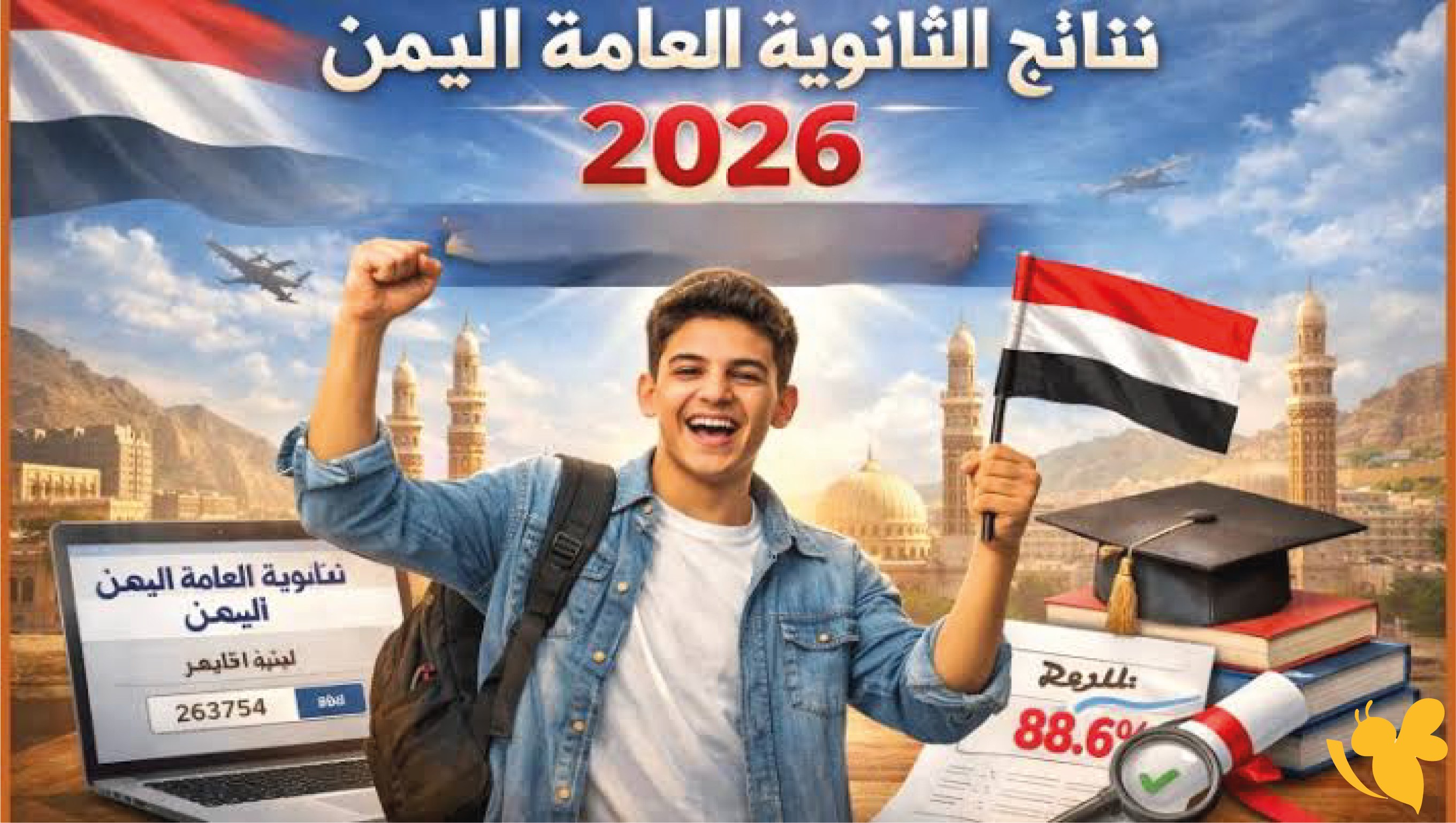 نتائج الصف الثالث الثانوي 2026 في اليمن.. موعد إعلانها الرسمي وطريقة الاستعلام عنها نتائج الصف الثالث الثانوي 2026 في اليمن.. موعد إعلانها الرسمي وطريقة الاستعلام عنها