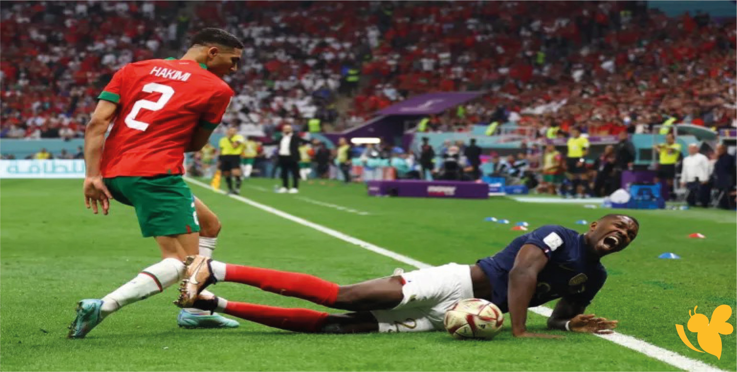 انتهاء الشوط الأول.. التعادل السلبي يحسم أول 45 دقيقة بين المغرب وفرنسا في ربع نهائي كأس العالم 2026