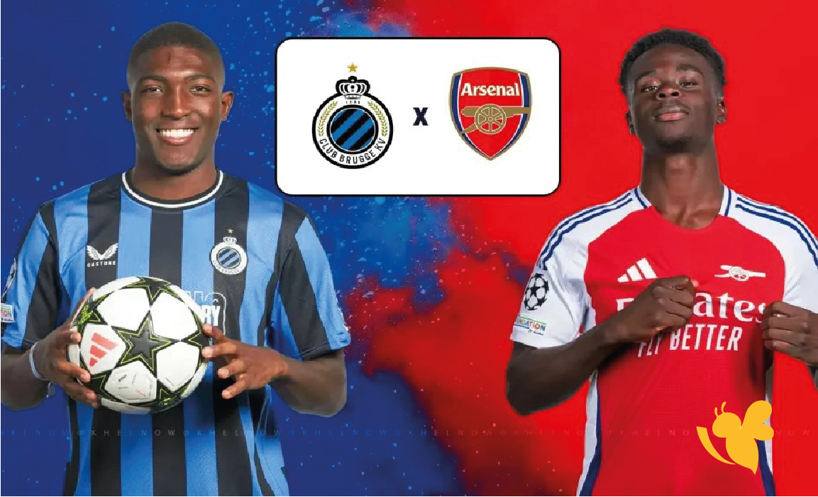رابط متابعة مباراة أرسنال ضد كلوب بروج اليوم مباشر ضمن منافسات دوري أبطال أوروبا اليوم