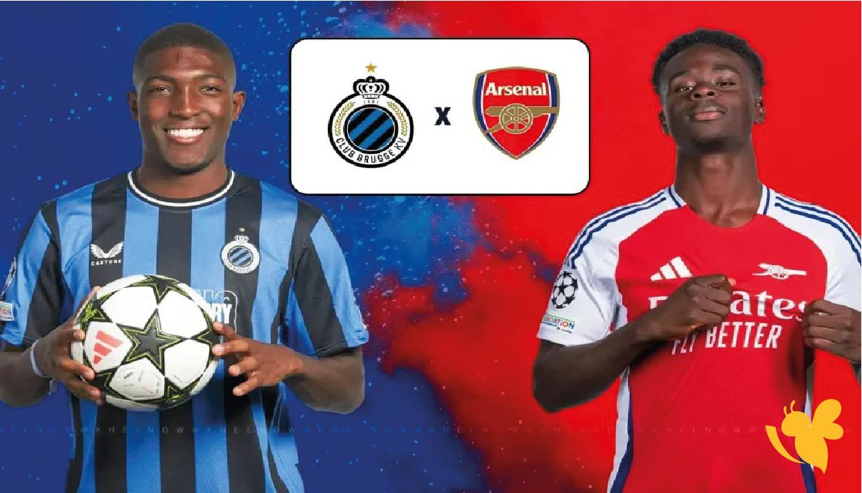 موعد مباراة أرسنال ضد كلوب بروج اليوم في دوري أبطال أوروبا والقنوات الناقلة