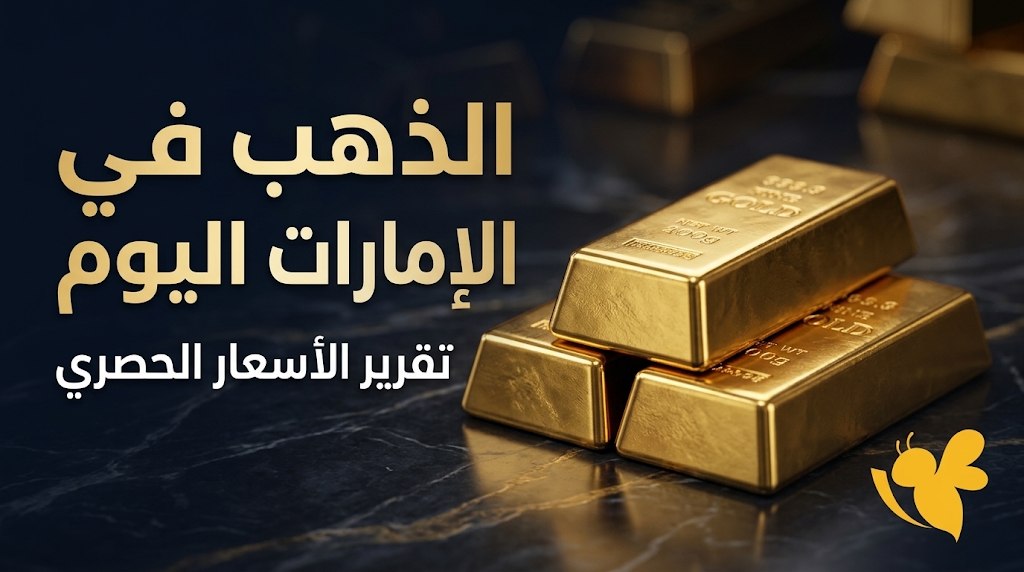 تراجع أسعار الذهب في الإمارات.. تحديث عيارات 24 و22 و21 و18