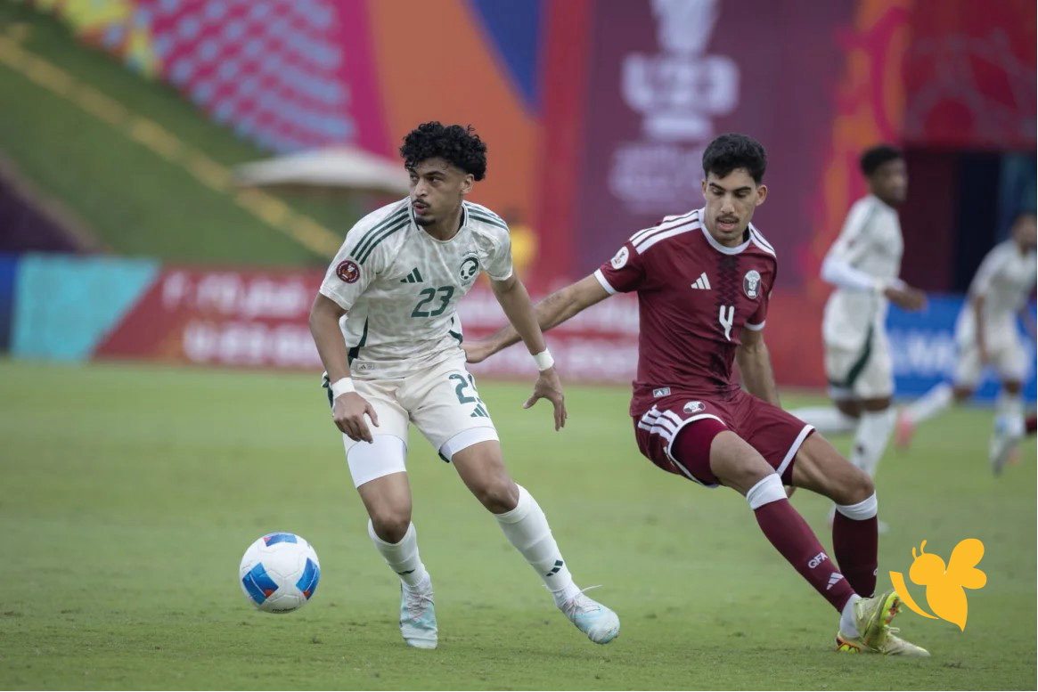 الأخضرالسعودي يخطف الصدارة في الدقائق الأخيرة بعد تعادله 1-1 مع قطر 2025_2026