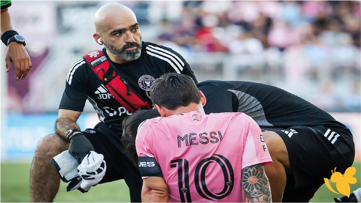 إصابة ميسي تُبعده عن تدريبات إنتر ميامي وتأجيل مباراته الودية في بورتوريكو