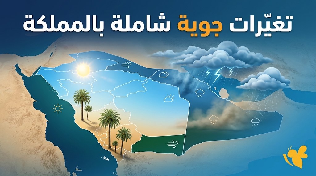 الأرصاد السعودية تحذر من أمطار غزيرة في عدة مناطق.. تعرف على التفاصيل الأرصاد السعودية تحذر من أمطار غزيرة في عدة مناطق.. تعرف على التفاصيل