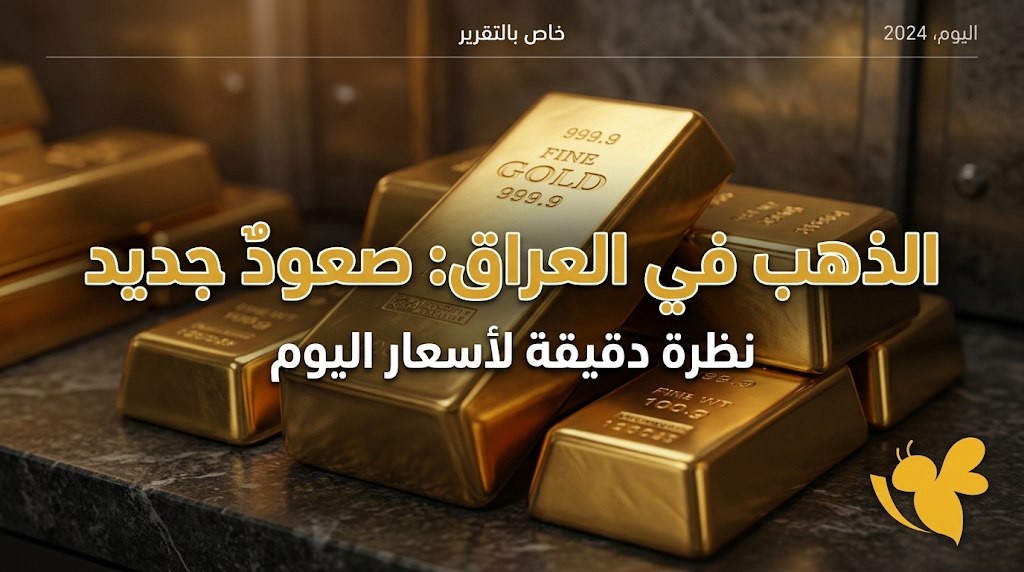 كم سعر غرام الذهب عيار 21 في العراق اليوم؟ أسعار الصاغة والمثقال