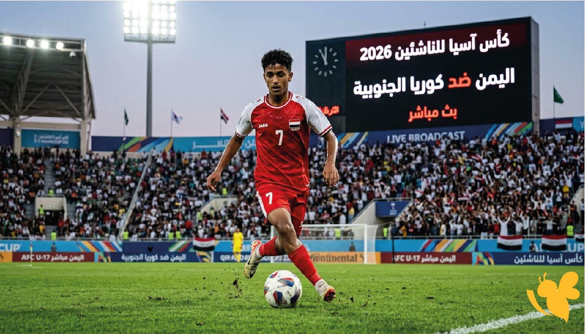 استعدوا لمشاهدة مباراة اليمن ضد كوريا الجنوبية بث مباشر في كأس آسيا للناشئين 2026