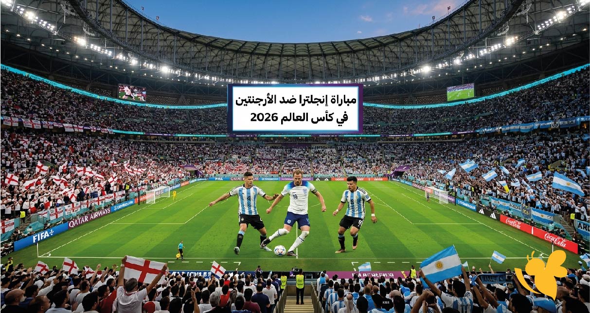 القنوات الناقلة لمباراة إنجلترا ضد الأرجنتين في كأس العالم 2026.. موعد القمة وطريقة المشاهدة