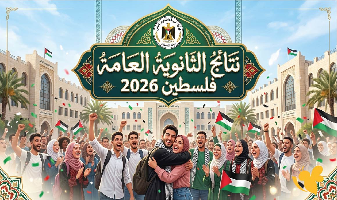 نتائج الثانوية العامة فلسطين 2026.. رابط الاستعلام عن توجيهي برقم الجلوس وخطوات استخراج النتيجة نتائج الثانوية العامة فلسطين 2026.. رابط الاستعلام عن توجيهي برقم الجلوس وخطوات استخراج النتيجة