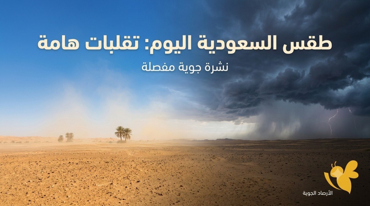 حالة الطقس في السعودية 13 أغسطس 2026.. حرارة قياسية تضرب عدة مناطق