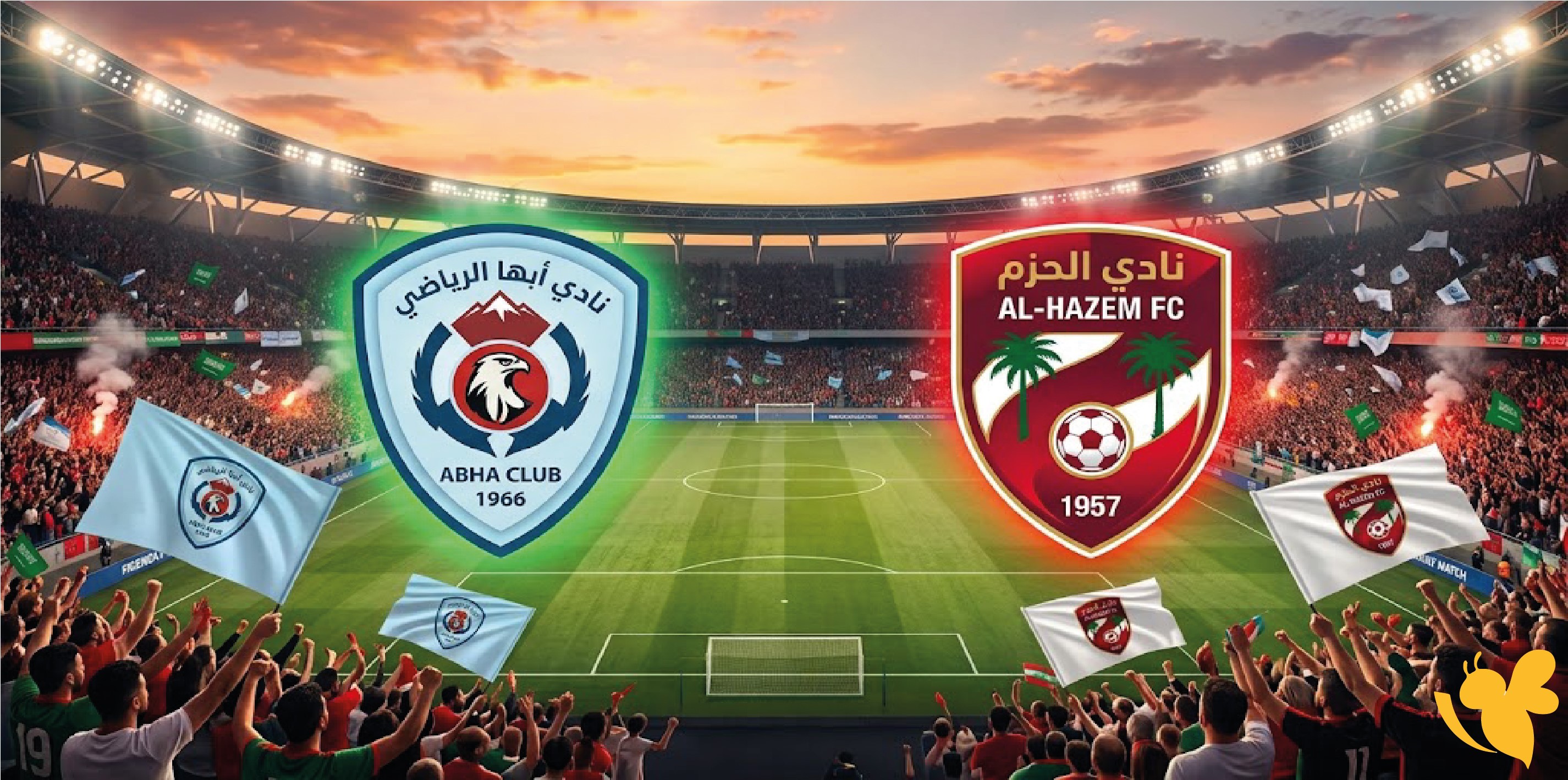 الآن.. مباراة أبها والحزم مباشر في الجولة الأولى من دوري روشن السعودي