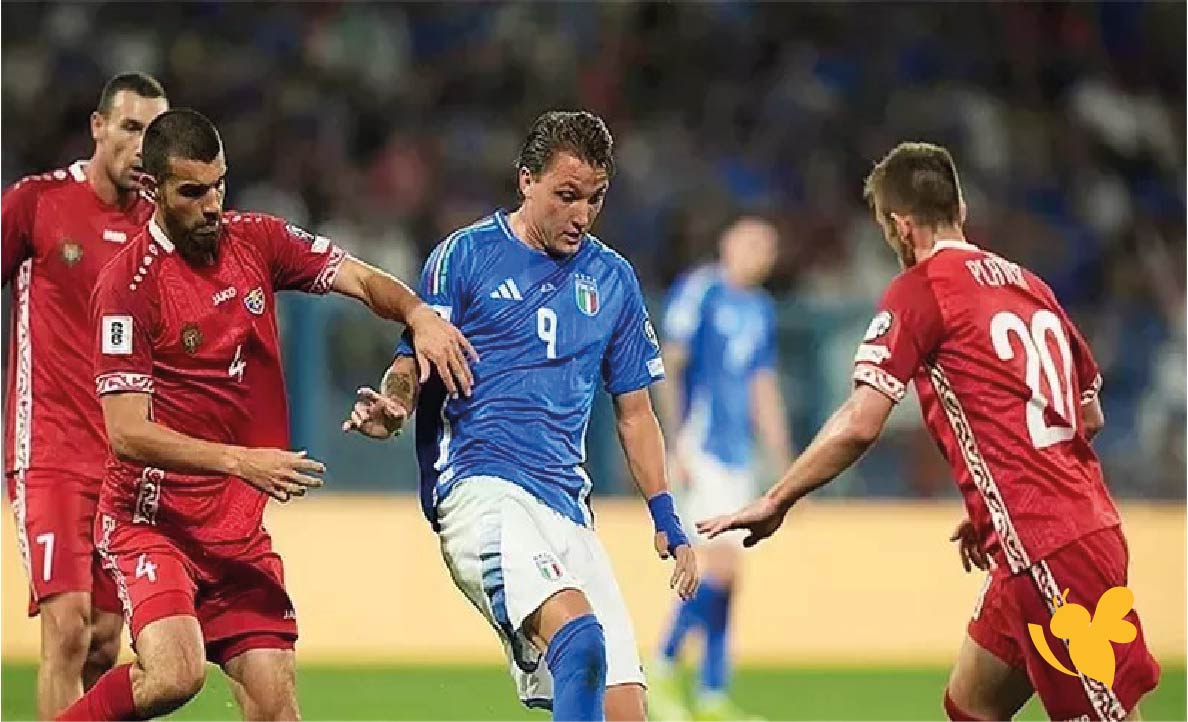 مشاهدة&nbsp;بث مباشر مباراة&nbsp;إيطاليا ضد مولدوفا في تصفيات كأس العالم 2026