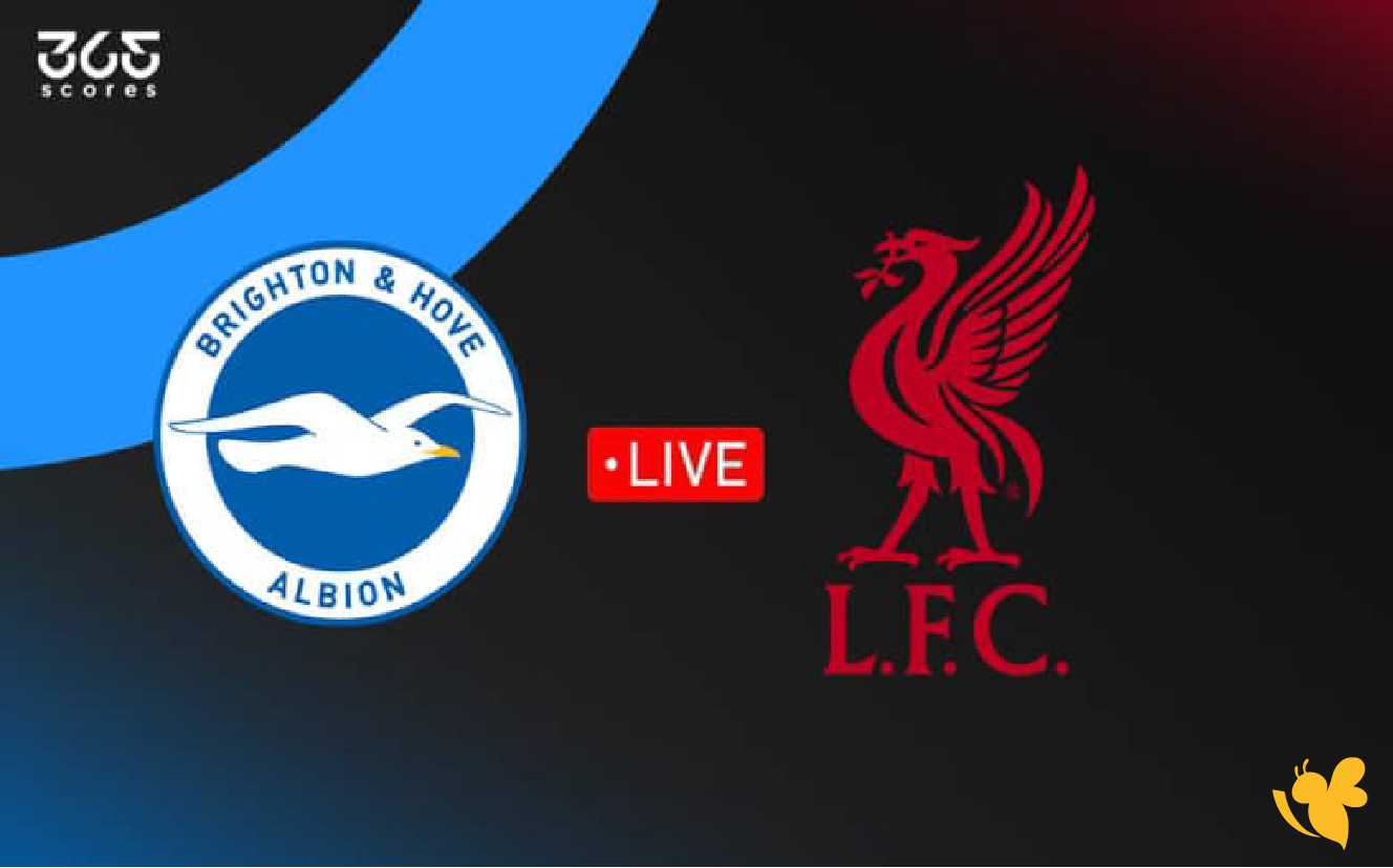شاهدوا مباراة ليفربول ضد برايتون في الدوري الإنجليزي live online now