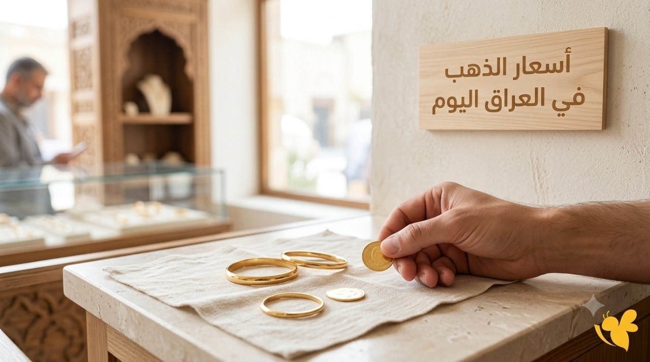 هبوط جديد في أسعار الذهب بالعراق.. أحدث أسعار العيارات والأوقية اليوم