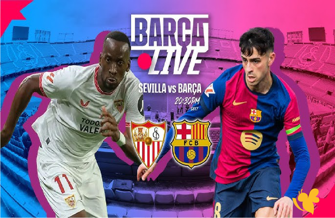 قمة كروية مرتقبة الان: شاهد مباراة برشلونة يصطدم بإشبيلية بث مباشرفي الدوري الإسباني 2026