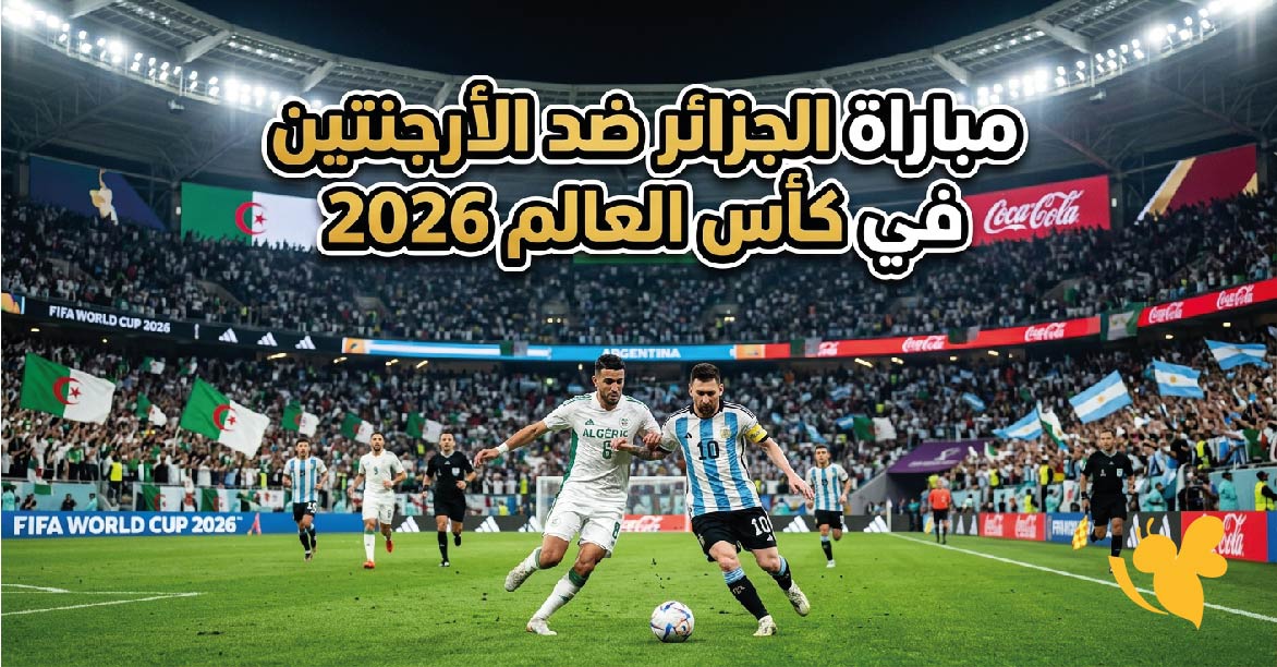الجزائر ضد الأرجنتين: الموعد والتوقيت والقنوات الناقلة في كأس العالم 2026