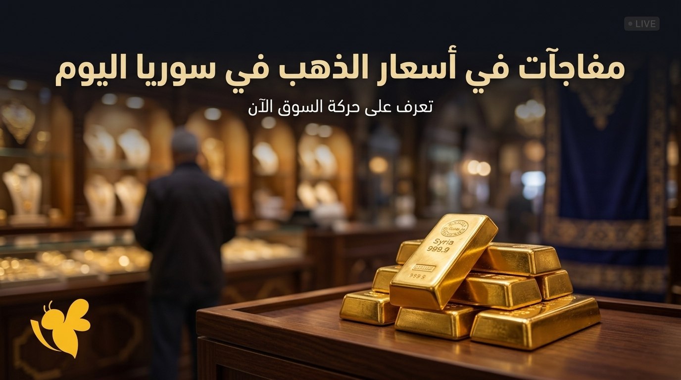 مفاجأة في أسعار الذهب السورية اليوم.. كم سجلت الأونصة وعيار 21؟