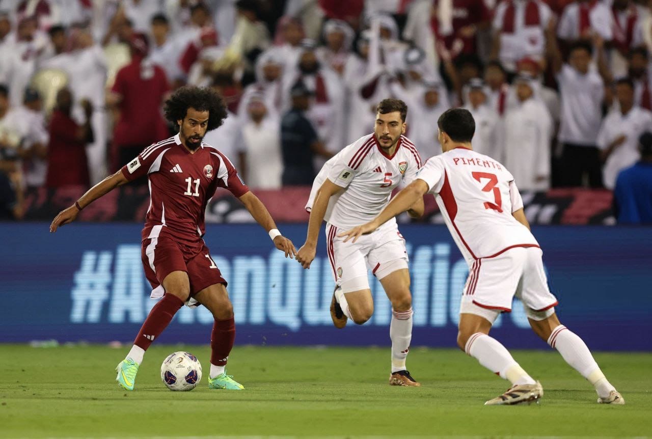 قطر تحجز مقعدها في كأس العالم 2026 بعد فوز مثير على الإمارات