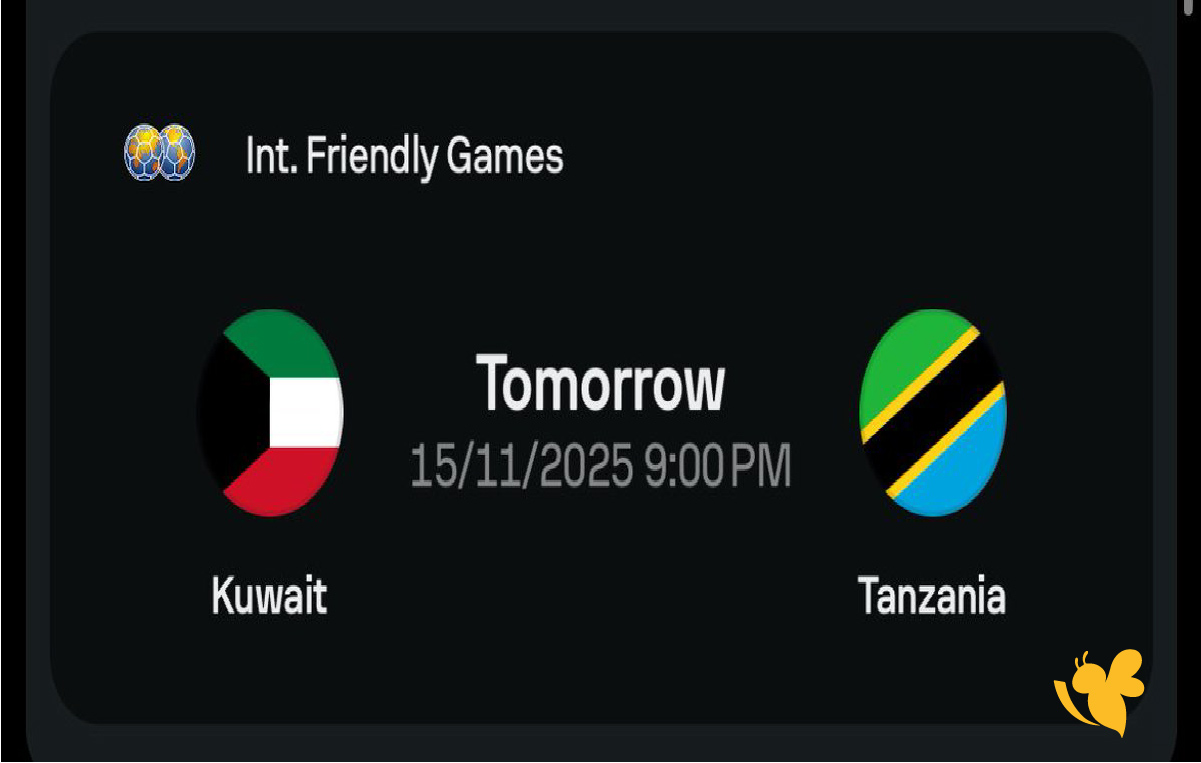 LIVE مباراة الكويت ضد تنزانيا الودية استعدادًا لكأس العرب بدون تقطيع LIVE مباراة الكويت ضد تنزانيا الودية استعدادًا لكأس العرب بدون تقطيع