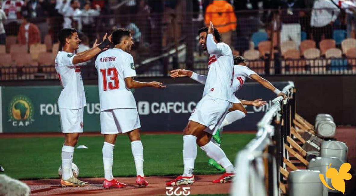 القنوات الناقلة المجانية لمباراة الزمالك ضد شباب بلوزداد في الكونفدرالية الإفريقية
