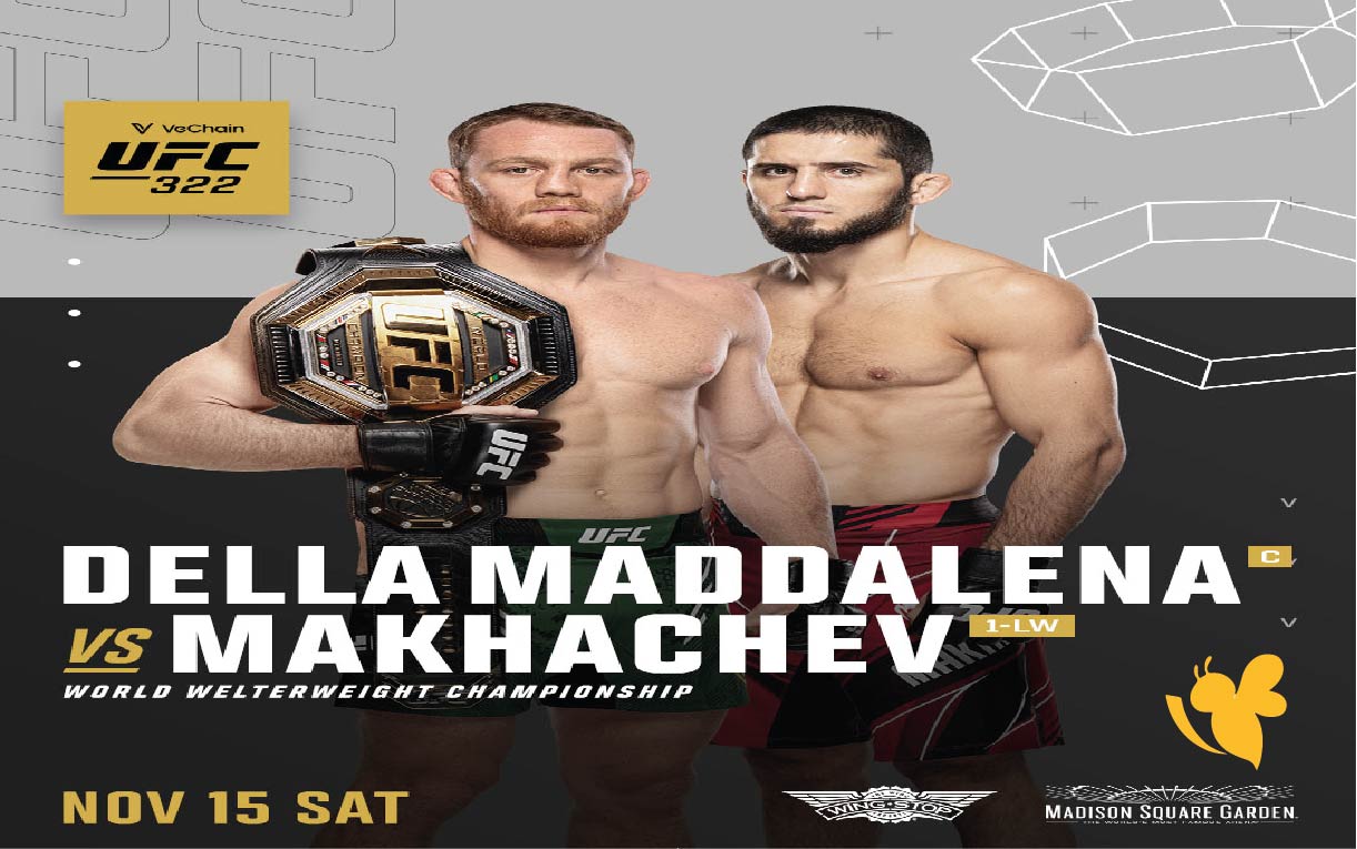 إسلام مخاشيف يفوز على جاك ديلا مادلينا في UFC 322.. تفاصيل النزال ونتيجته